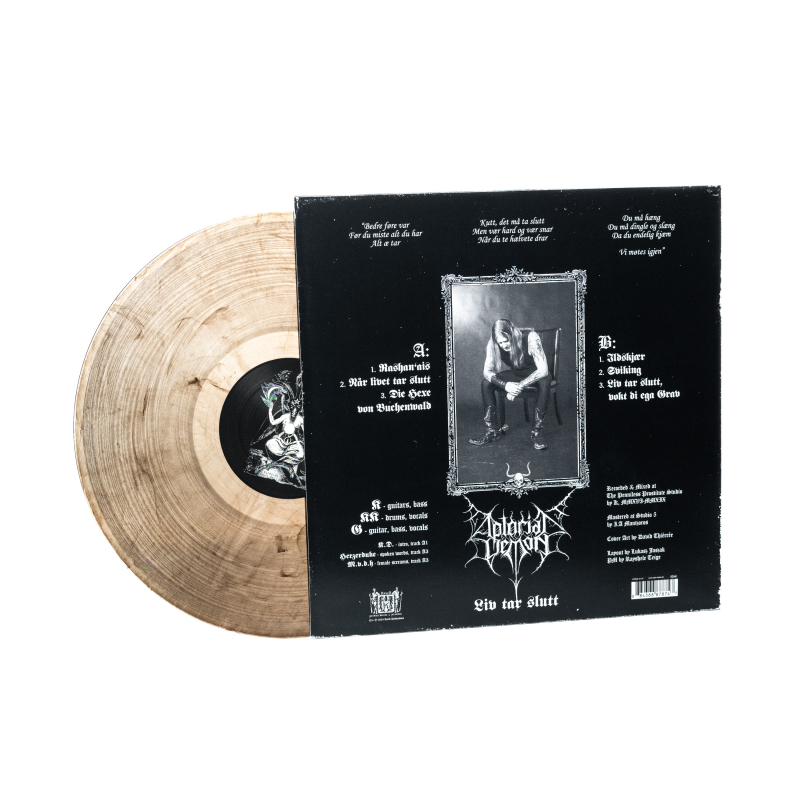 Aptorian Demon - Liv Tar Slutt Vinyl LP  |  Smoke Marble