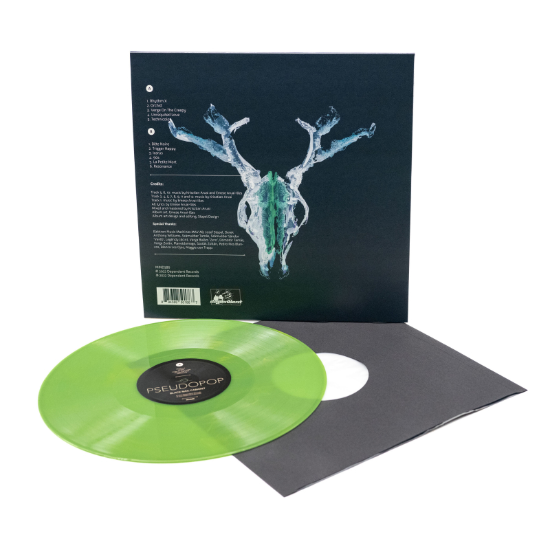 Black Nail Cabaret - Pseudopop Vinyl LP  |  Green/Yellow