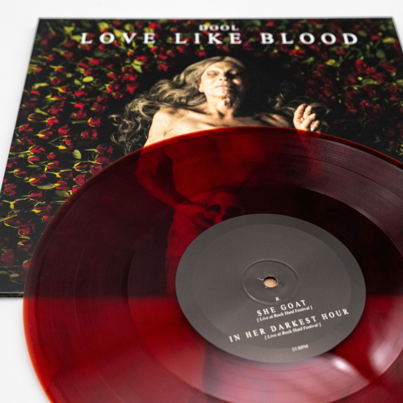 Dool - Love Like Blood Vinyl 10"  |  Transparent red & black