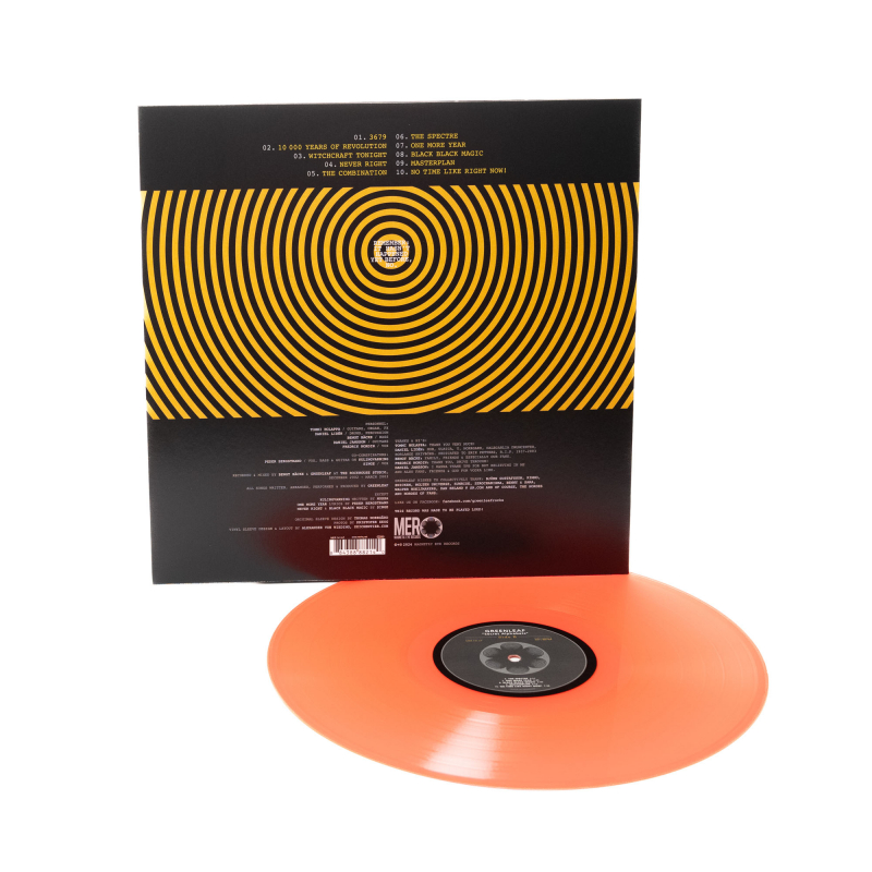 Greenleaf - Secret Alphabets Vinyl LP  |  Neon Orange Transparent