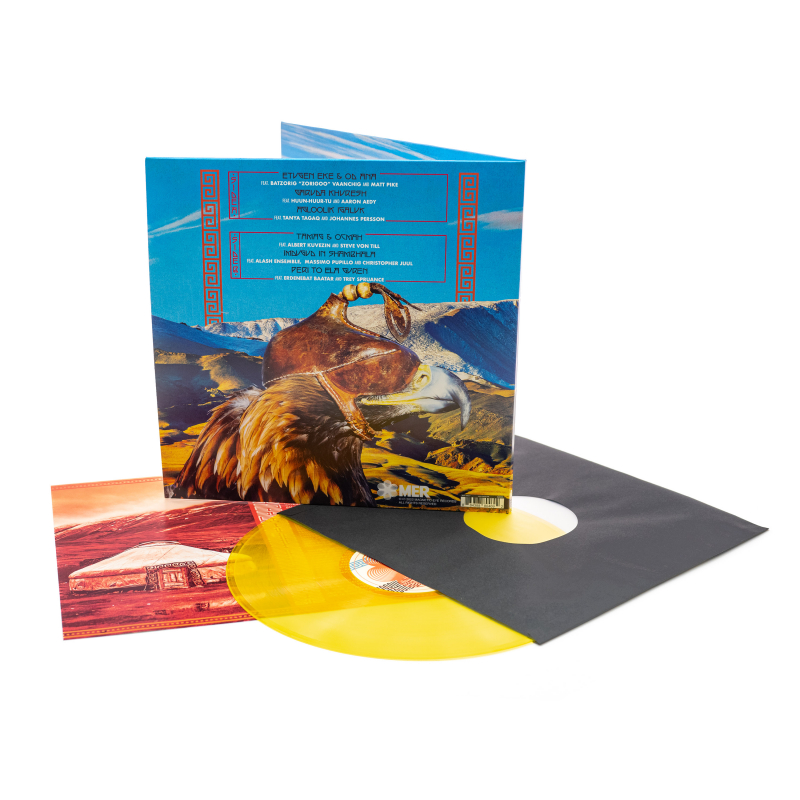 Marc Urselli's SteppenDoom - SteppenDoom Vinyl Gatefold LP  |  Sun Yellow Transparent