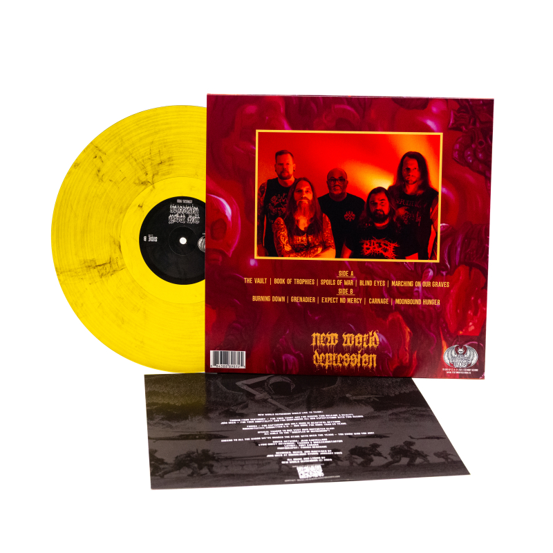 New World Depression - Abysmal Void Vinyl LP  |  Orange/Black Marble