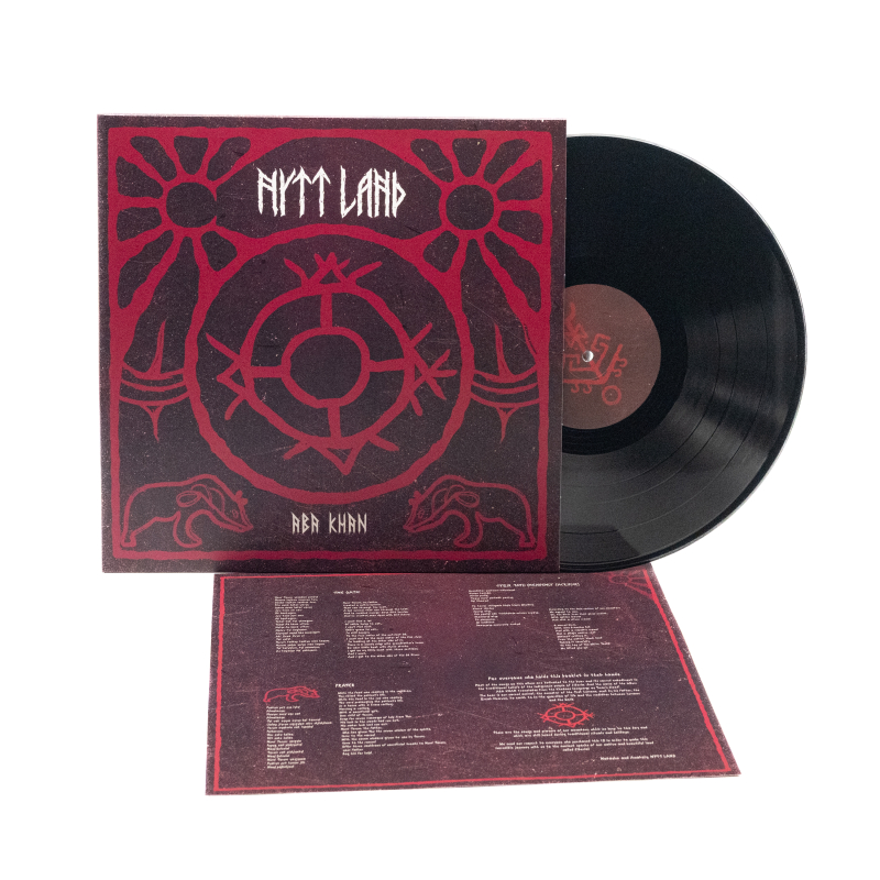 Nytt Land - Aba Khan Vinyl LP  |  Black