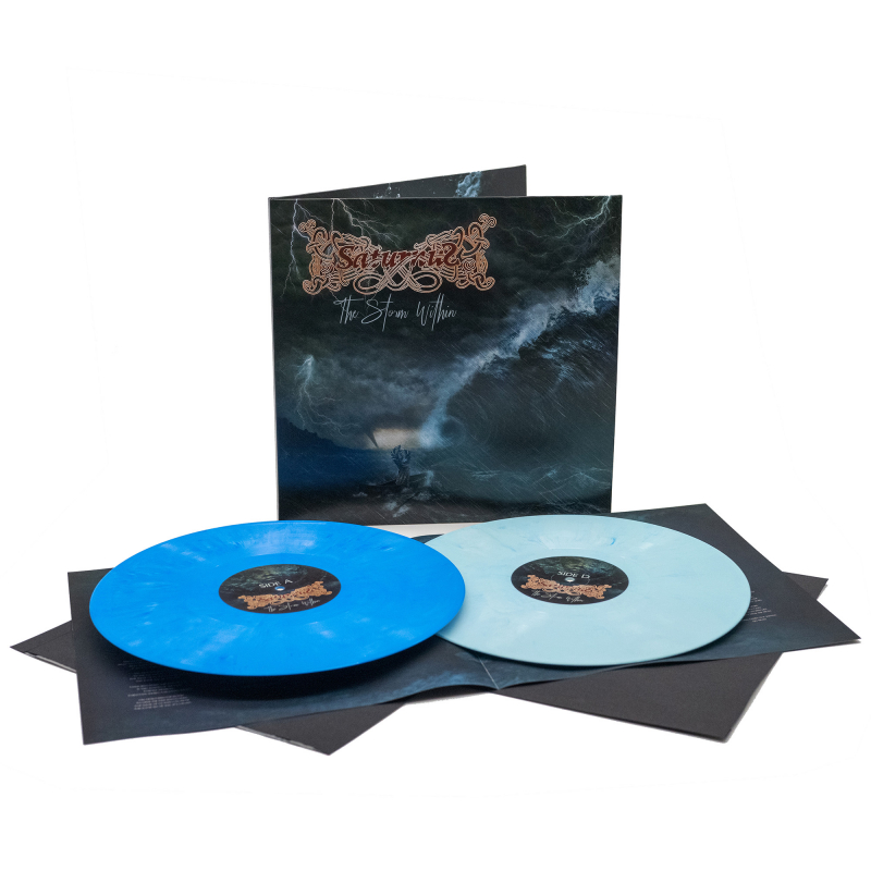 Saturnus - The Storm Within Vinyl 2-LP Gatefold  |  White/Blue Marble