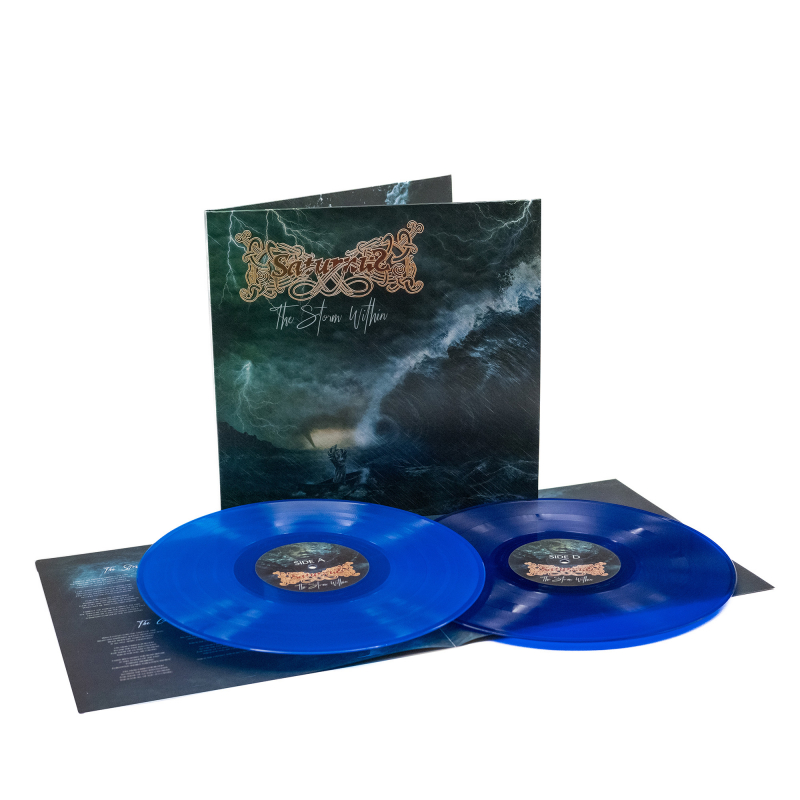 Saturnus - The Storm Within Vinyl 2-LP Gatefold  |  Blue Transparent