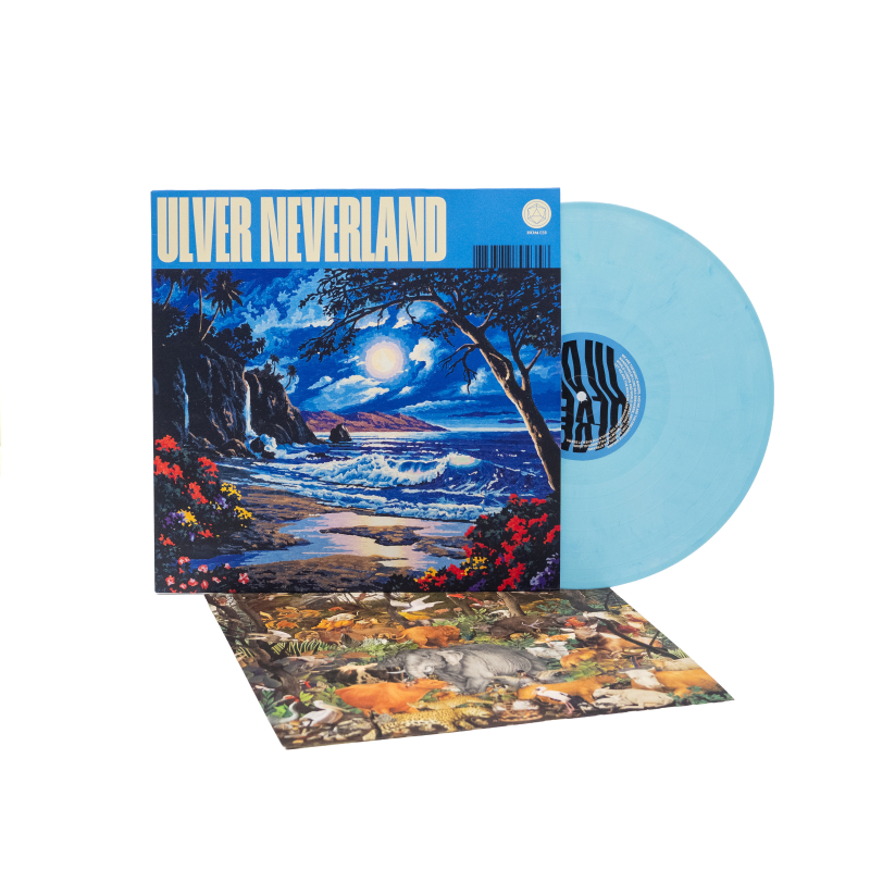 Ulver - Neverland Vinyl LP  |  White/Blue Marble