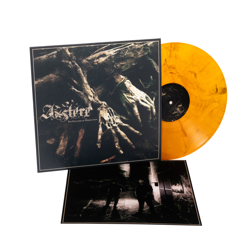 Austere - The Stillness Of Dissolution Vinyl LP  |  Orange/Black Marble