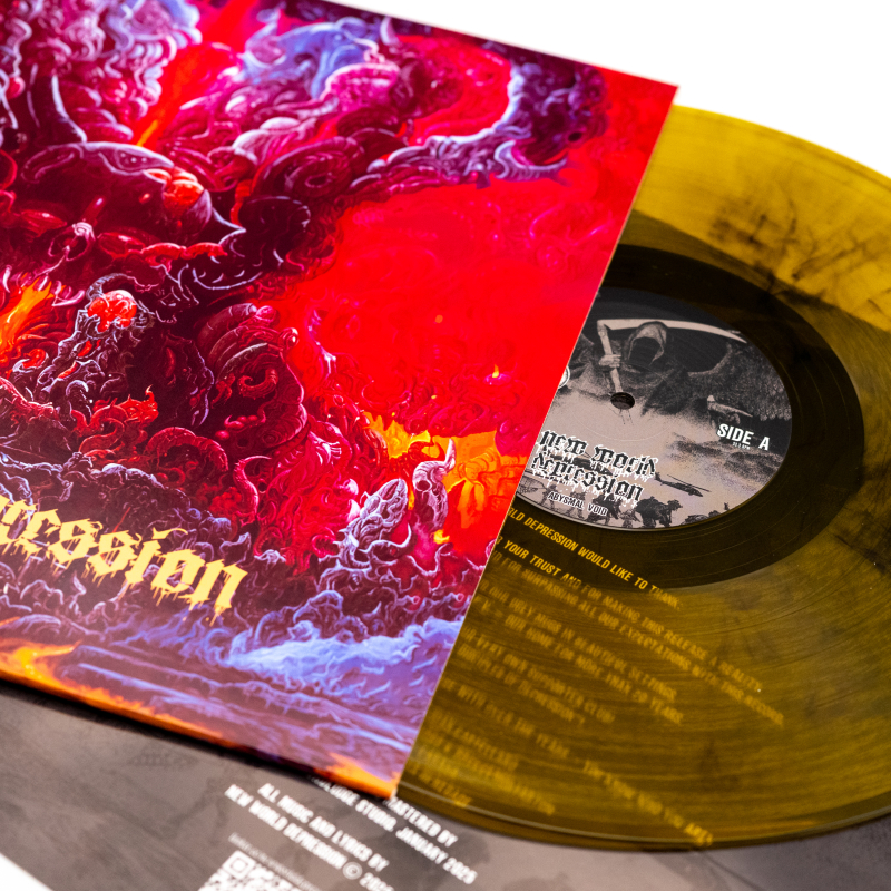 New World Depression - Abysmal Void Vinyl LP  |  Orange/Black Marble