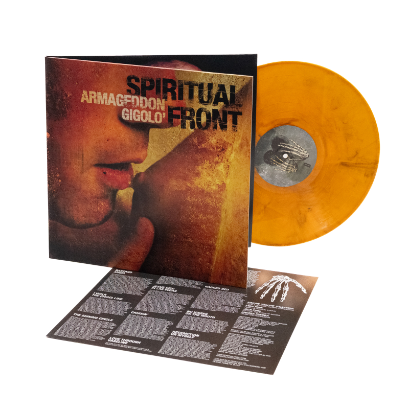 Spiritual Front - Armageddon Gigolo Vinyl Gatefold LP  |  Orange/Black Marble