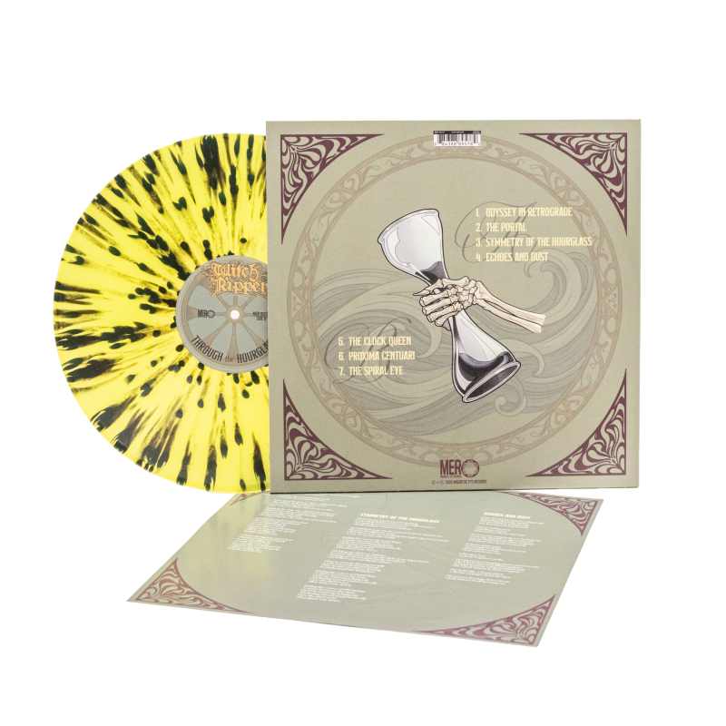 Witch Ripper - Through The Hourglass Vinyl LP  |  Yellow/Black Splatter