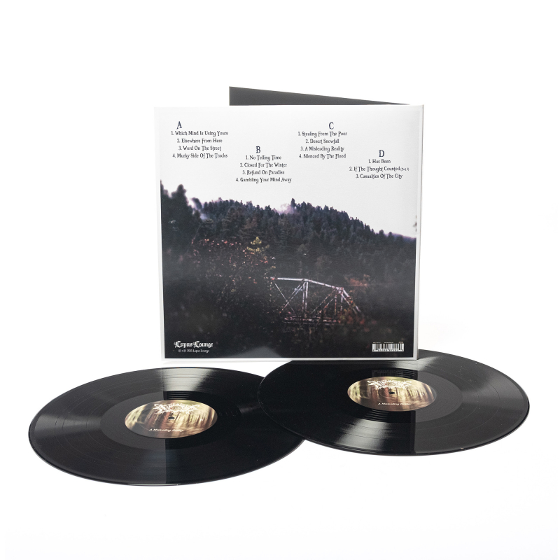 Xasthur - A Misleading Reality Vinyl 2-LP Gatefold  |  Black