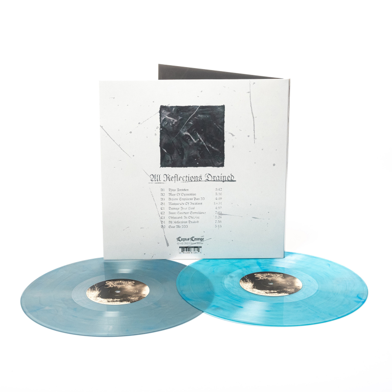 Xasthur - All Reflections Drained Vinyl 2-LP Gatefold  |  Silver/Blue Marble