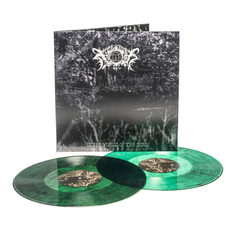 Xasthur - Other Worlds Of The Mind Vinyl 2-LP Gatefold  |  Black/Green Marble