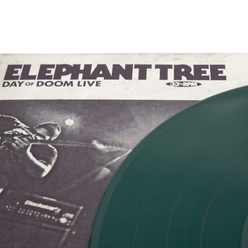 Elephant Tree - Day Of Doom Live Vinyl LP  |  Dark Green  |  MER078LP/B1