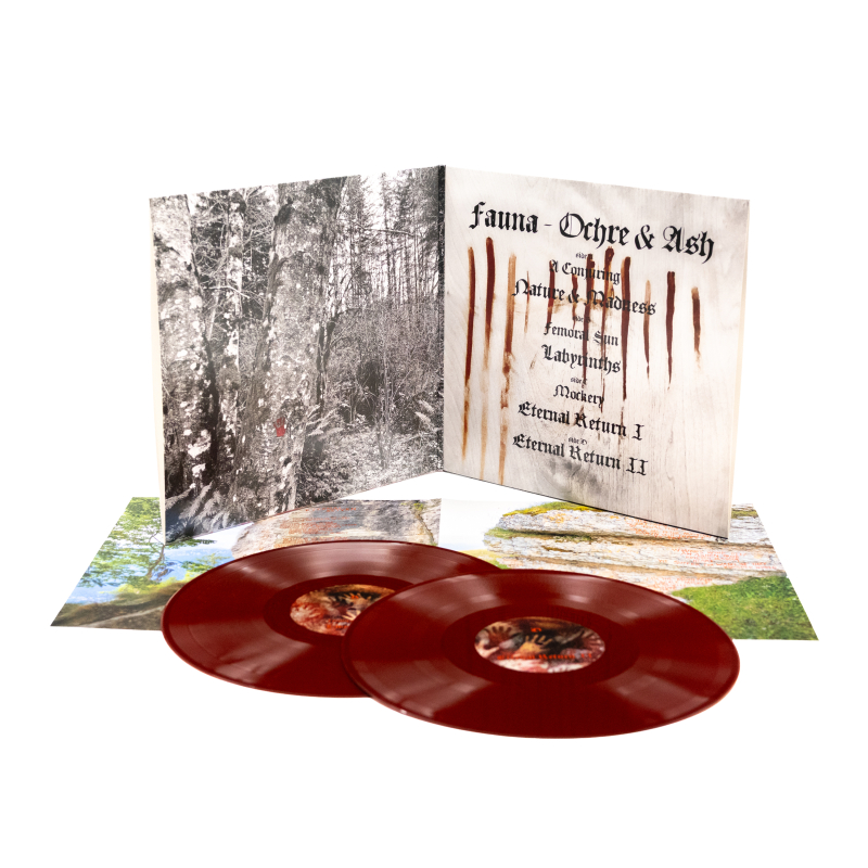 Fauna - Ochre & Ash Vinyl 2-LP Gatefold  |  Oxblood