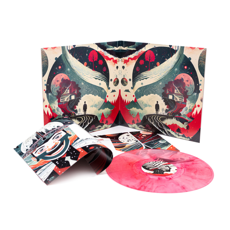 Greenleaf - The Head & The Habit Vinyl Gatefold LP  |  Clear/Red Marble