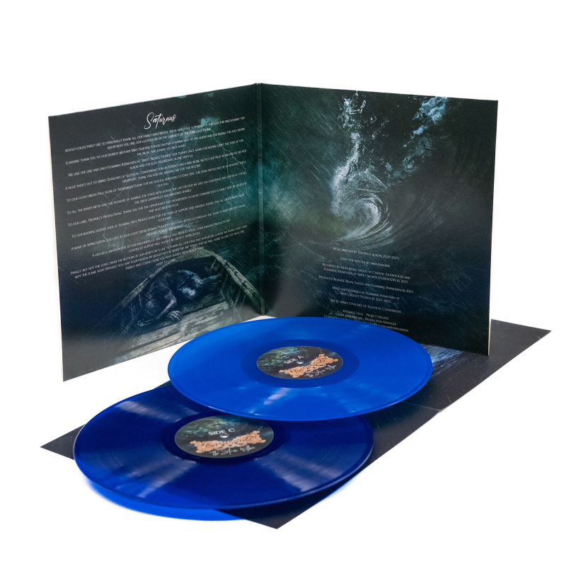 Saturnus - The Storm Within Vinyl 2-LP Gatefold  |  Blue Transparent