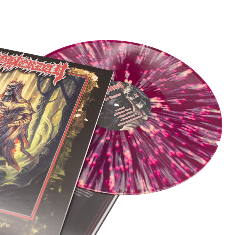 Slaughterday - Dread Emperor Vinyl LP  |  Purple/Yellow Splatter