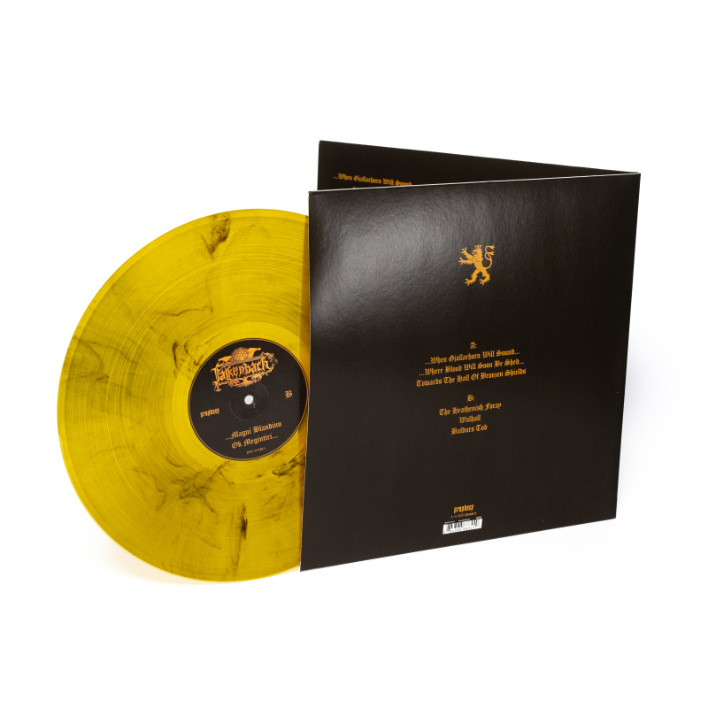 Falkenbach - ...magni blandinn ok megintíri... Vinyl Gatefold LP  |  Yellow/Black Marble