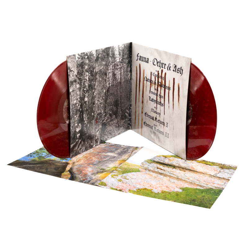 Fauna - Ochre & Ash Vinyl 2-LP Gatefold  |  Oxblood