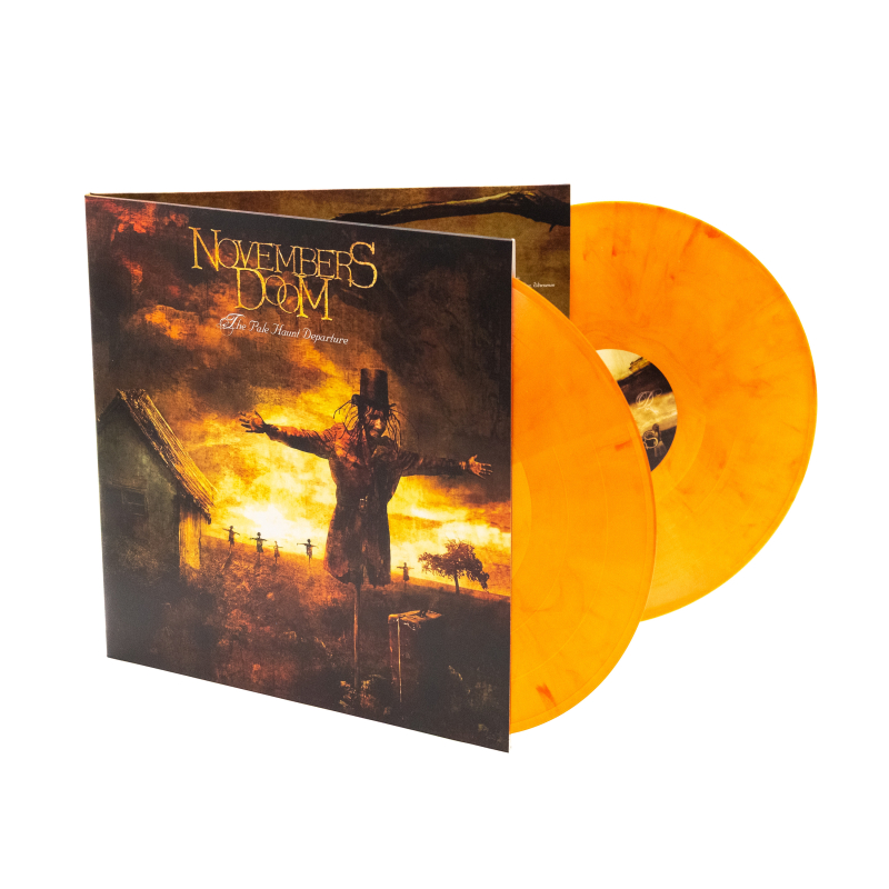 Novembers Doom - The Pale Haunt Departure Vinyl 2-LP Gatefold  |  Gold/Oxblood Marble