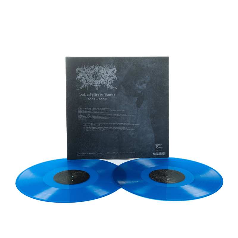 Xasthur - Vol.2 Splits & Bonus 2007-2009 Vinyl 2-LP  |  Blue Transparent